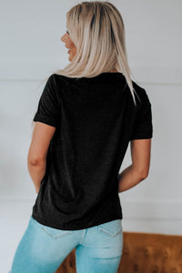 Nashville Tennessee Music City Graphic Round Neck Tee